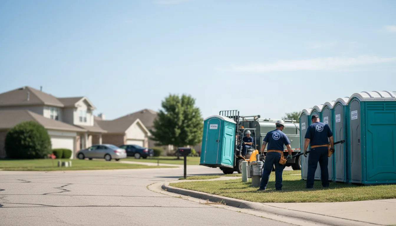 Porta Potty Rental in Harristown, IL near me